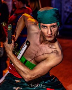 Zoro uno dei protagonisti del manga One Piece