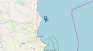 Terremoto a Crotone: magnitudo stimato fra 3.4 e 3.9