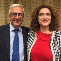 Il sindaco Manna e l'assessore Castiglione