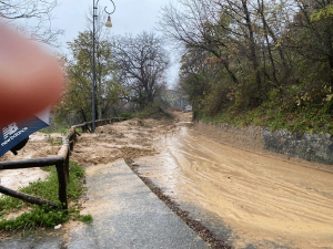 Maltempo nel Cosentino: frana a Celico, evacuata una palazzina