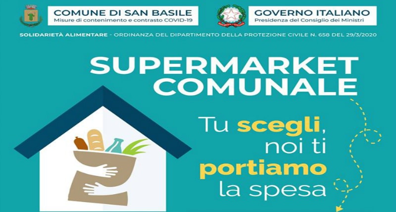 A San Basile la spesa per le famiglie in difficoltàla fa il Comune