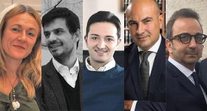 Annalisa Apicella, Giuseppe D’Ippolito, Davide Bruno, Gisberto Spadafora e Sergio Del Giudice