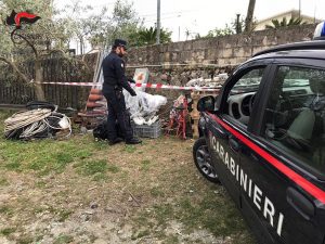 Ritrovata una tonnellata di rame di dubbia provenienza: denunciato un uomo