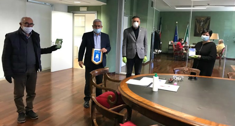 Il Rotary Rende dona al Comune di Rende i buoni spesa