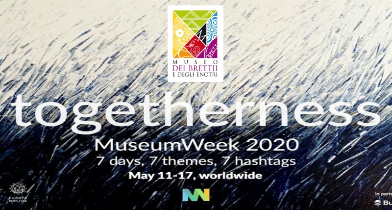 Il Museo dei Brettii e degli Enotri partecipa alla settima edizione di MuseumWeek, il primo festival culturale internazionale dedicato alle istituzioni presenti sui social media