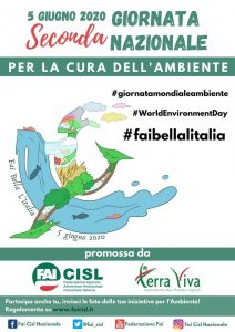 “Fai bella l’Italia” seconda giornata Fai Cisl per la cura dell’ambiente