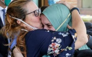 Silvia può riabbracciare finalmente sua mamma