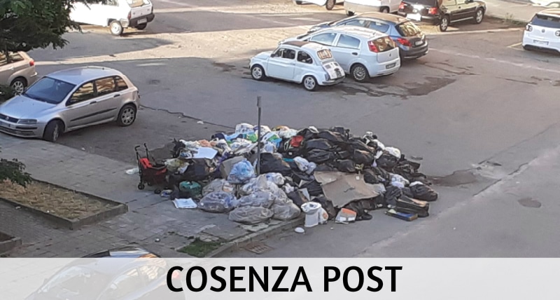 Cosenza per il sindaco Occhiuto è sempre più grave l’emergenza rifiuti