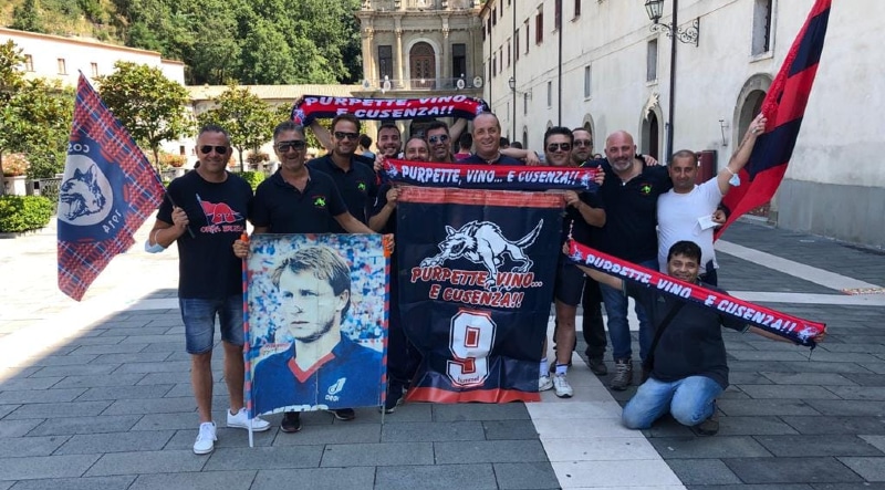 cosenza calcio tifosi san francesco di paola serie b