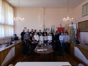 Amministrazione e parroci casale del manco