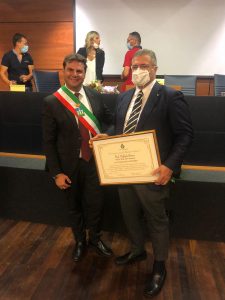 Conferita la Cittadinanza Onoraria di Mendicino al Prof. Raffaele Bruno 2