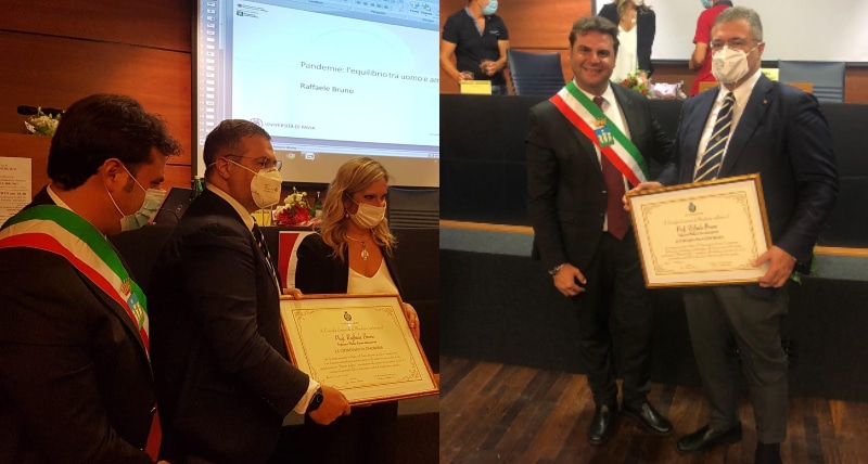 _Conferita la Cittadinanza Onoraria di Mendicino al Prof. Raffaele Bruno_