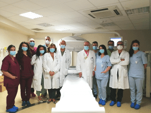 L'equipe guidata dal dr Antonio Bagnato