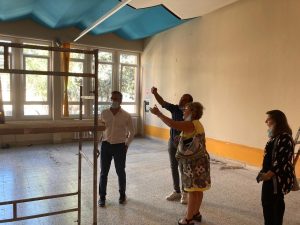 Il Sindaco Occhiuto controlla personalmente i lavori nelle scuole