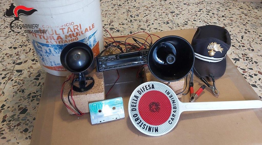 Aprigliano, denunciato un cacciatore: usava richiamo vietato