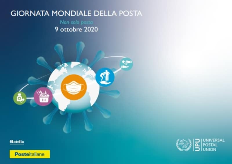 51esima giornata mondiale della posta_ cartolina speciale per Poste Italiane
