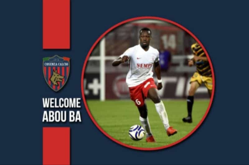 Abou ba è del Cosenza calcio ufficiale
