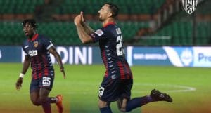 Cosenza - Lecce serie B gol di Gliozzi