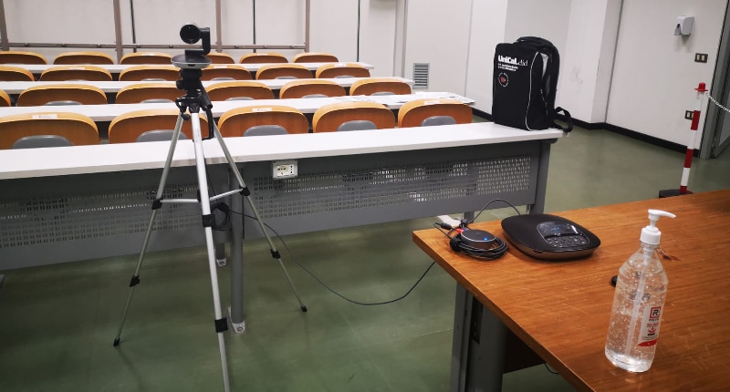 Da lunedì lezioni a distanza all’Unical, ma gli studenti del primo anno potranno seguire in presenza