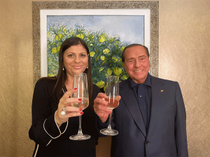 Jole Santelli e Silvio Berlusconi