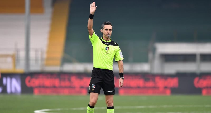 aureliano di bologna dirigerà Cosenza-Lecce in Serie B