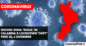 Calabria zona rossa coronavirus