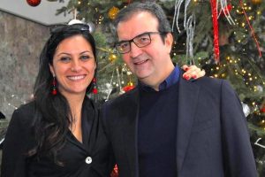 Il sindaco Occhiuto e Rosaria Succurro