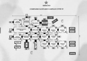 Il piano del Ospedale militare da campo Cosenza Covid19 Occhiuto 2