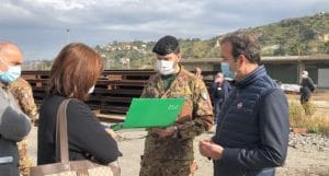 Ospedale militare da campo Cosenza Covid19 Occhiuto