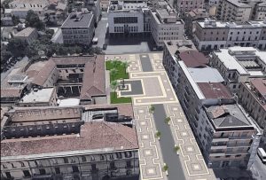 Il progetto finale dell'ultimo tratto di Corso Mazzini