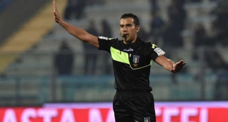 Marco Piccinini di Forlì per Vicenza-Cosenza