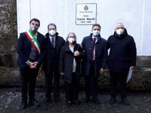 Mendicino, martedì scorso cerimonia di intitolazione del Largo Carlo Nardi