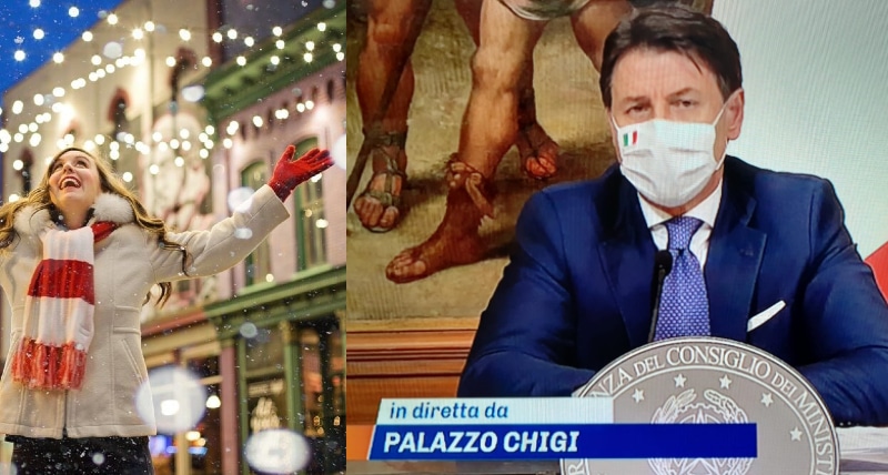 Nuovo DPCM Italia Coronavirus Feste Natale Natalizie