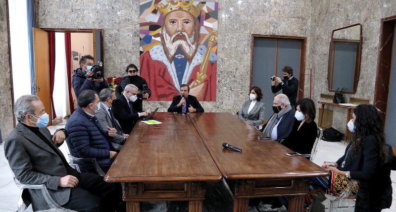 conferenza stampa di fine anno - Mario Occhiuto Cosenza