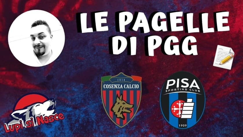 pagelle Cosenza - Pisa