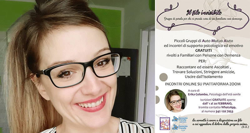 Associazione RaGi: nasce "Il Filo Invisibile", progetto per le demenze