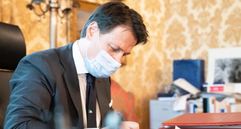 Giuseppe Conte DPCM Covid19 Italia