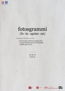 Unical, il 21 gennaio su Instagram inaugurazione mostra Fotosgrammi