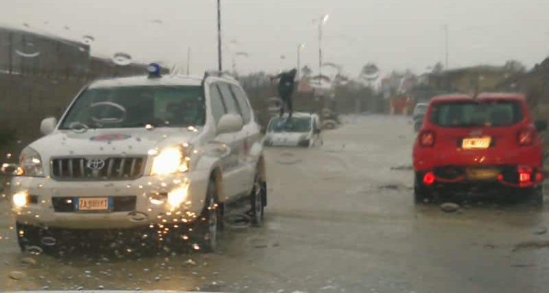 Maltempo in Calabria, interventi della Prociv nelle zone più colpite