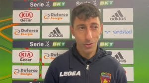 Mister Occhiuzzi post Entella-Cosenza ai microfoni di IlCosenza.it