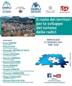 UNPLI Calabria e Cosenza per lo sviluppo del Turismo delle Radici