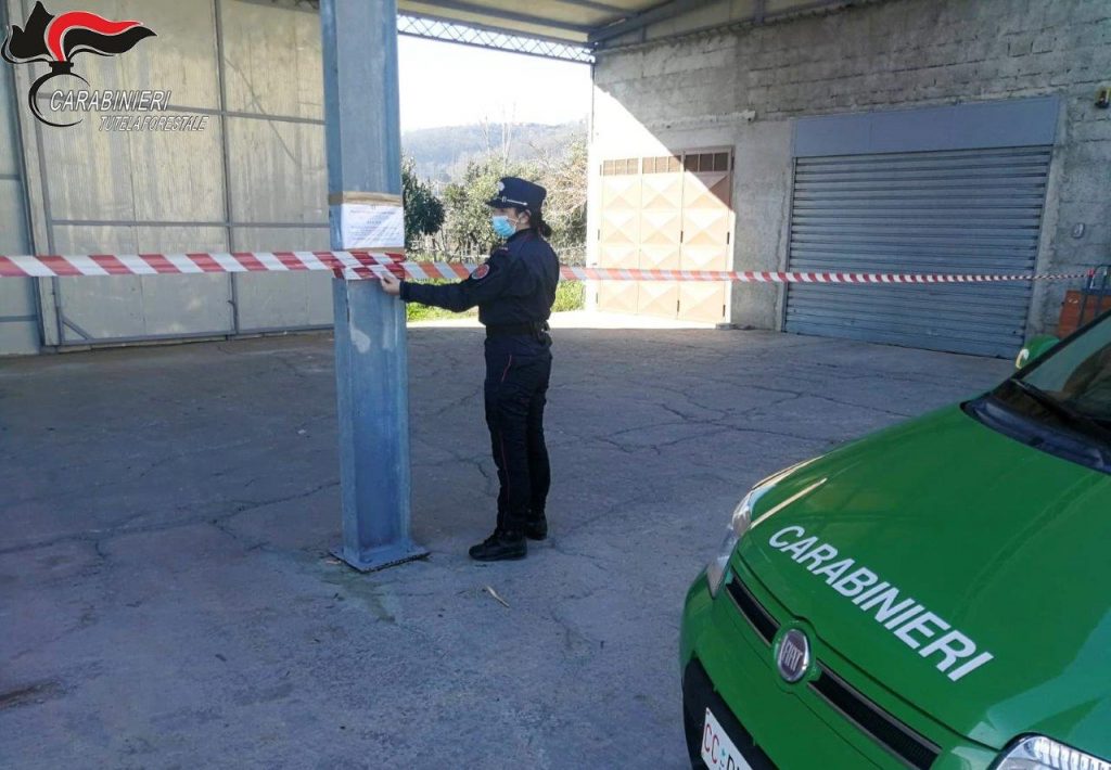 Torano Castello, abusivismo edilizio: sigilli per un capannone