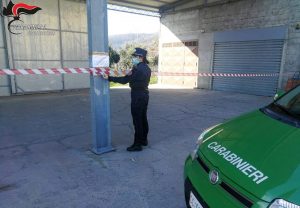 Torano Castello, abusivismo edilizio: sigilli per un capannone
