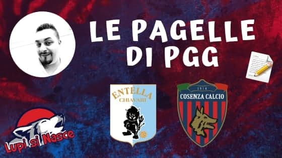 virtus entella - Cosenza le pagelle