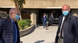 Commissario ad acta Andrea Urbani visita l'ospedale Chidichimo di Trebisacce