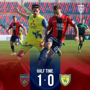 Fine primo tempo tra Cosenza e Chievo (Ph. IlCosenza.it)