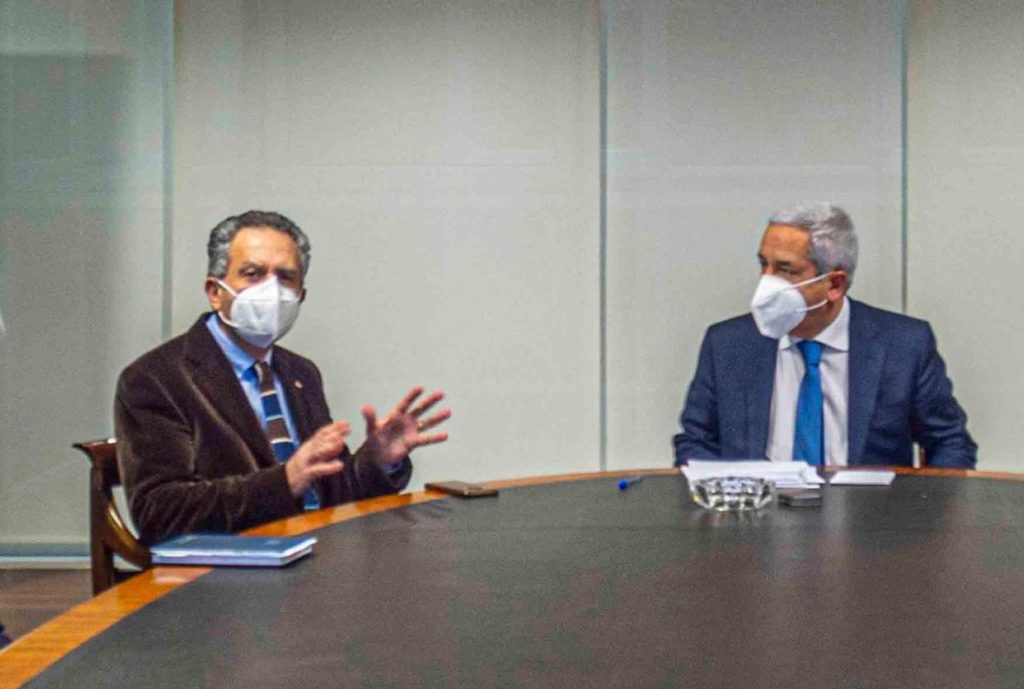 Nicola Leone e Marcello Manna