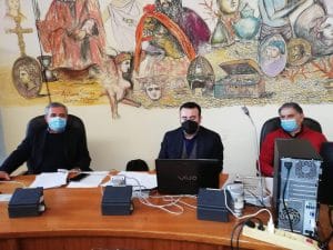 Vincenzo Granata e il Commissario di Sorical Calabretta