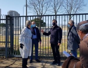 il Sindaco Occhiuto alla cittadella della prevenzione