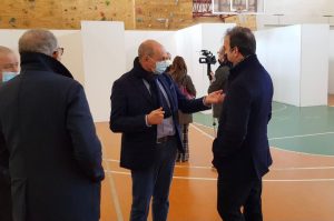 il Sindaco Occhiuto alla cittadella della prevenzione